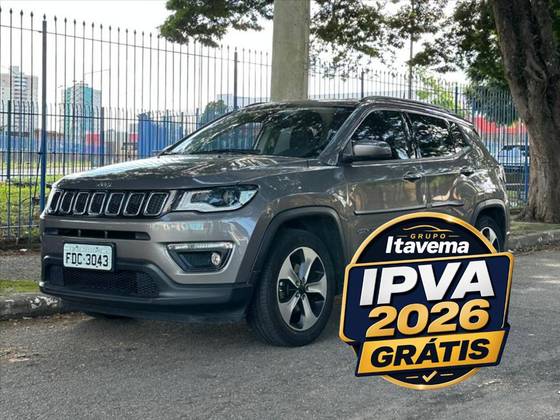 JEEP COMPASS 2.0 16V FLEX LONGITUDE AUTOMÁTICO